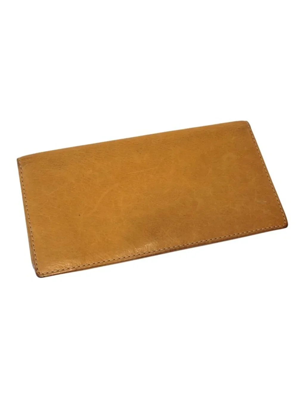 COACH Vintage Signature Stripe Leather Trifold Wallet